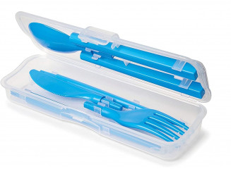 Sistema Kit de Talheres com Estojo Coleção To Go (Cores)