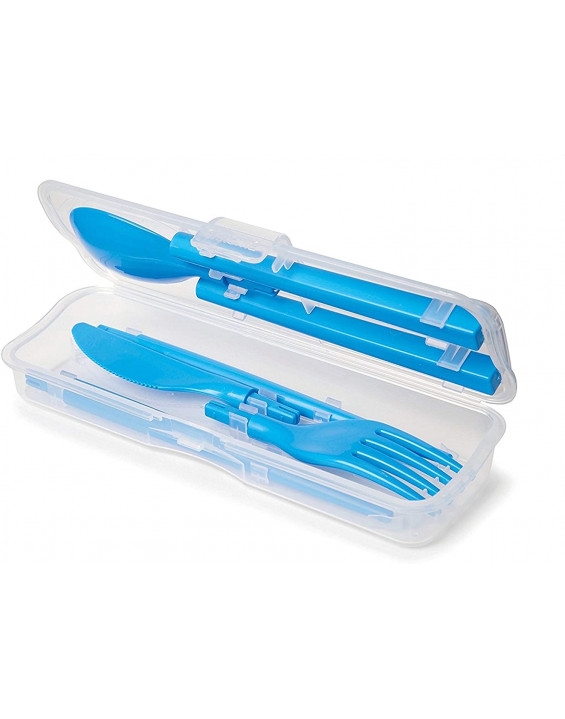 Sistema Kit de Talheres com Estojo Coleção To Go (Cores)