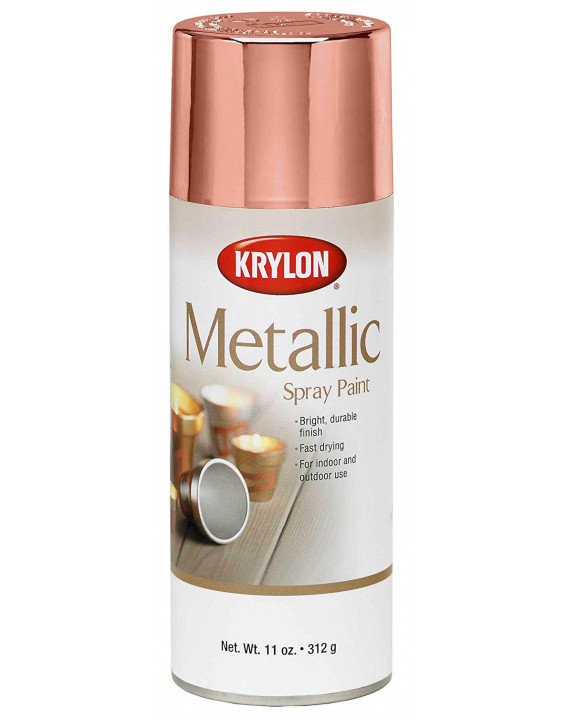 Krylon Tinta Metálica Spray Rose Gold Copper