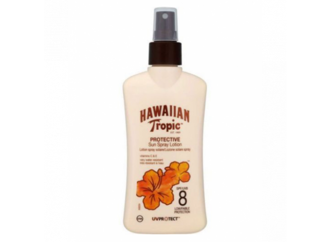 Hawaiian Tropic Protetor Solar New 200ml Fps8 Hawaiian Tropic Protetor Solar New 200ml Fps8