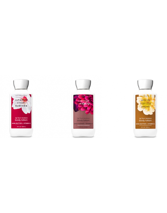 Bath & Body Works Loção Hidratante Corporal (Fragrâncias)