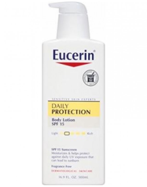 Eucerin Daily Protection Moisturing Body Lotion SPF 15 Hidratante Corporal Eucerin Daily Protection Moisturing Body Lotion SPF 15 Hidratante Corporal