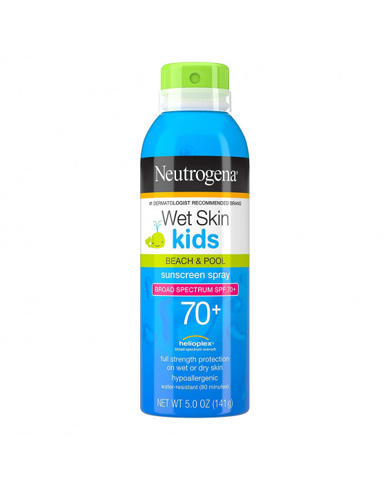 Neutrogena Protetor Solar Spray para Pele Molhada SPF 70 Kids