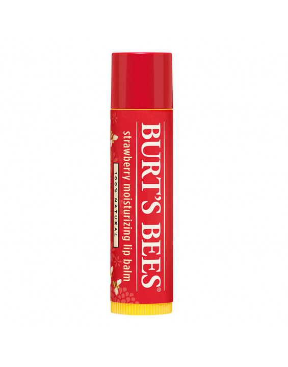 Burt's Bees Hidratante Labial Natural Lip Balm Sabor Morango Burt's Bees Hidratante Labial Natural Lip Balm Sabor Morango