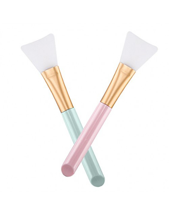 BYDI Kit Pincéis de Silicone para Aplicação de Máscara Facial (Contém 2)