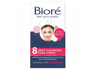 Bioré Adesivos De Limpeza De Poros Anti-Cravo Original (Contém 8)