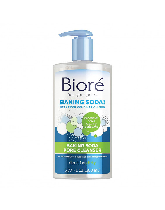Bioré Máscara de Limpeza Facial Profunda Baking Soda