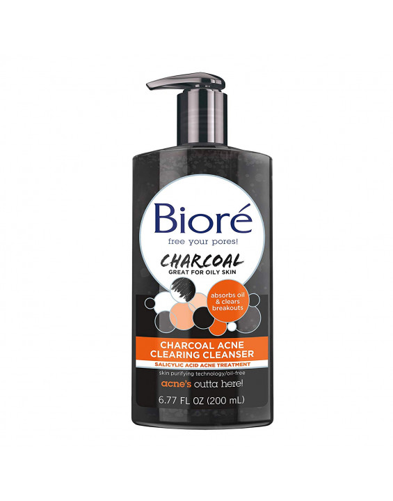 Bioré Máscara de Limpeza Facial Profunda Charcoal