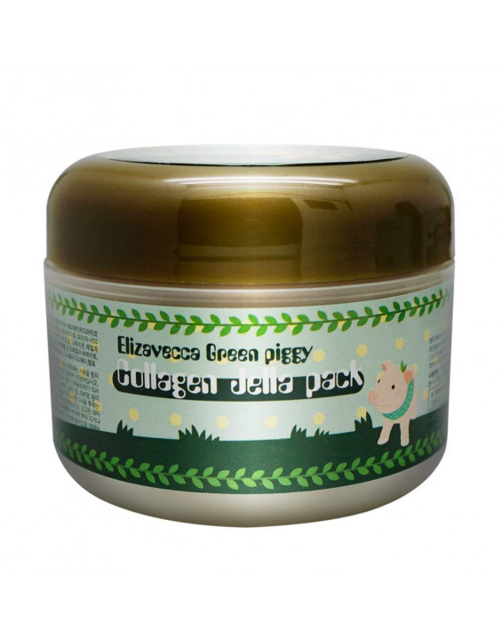 Elizavecca Green Piggy Máscara de Colágeno Hidratação Intensa Collagen Jella Pack Elizavecca Green Piggy Máscara de Colágeno Hidratação Intensa Collagen Jella Pack