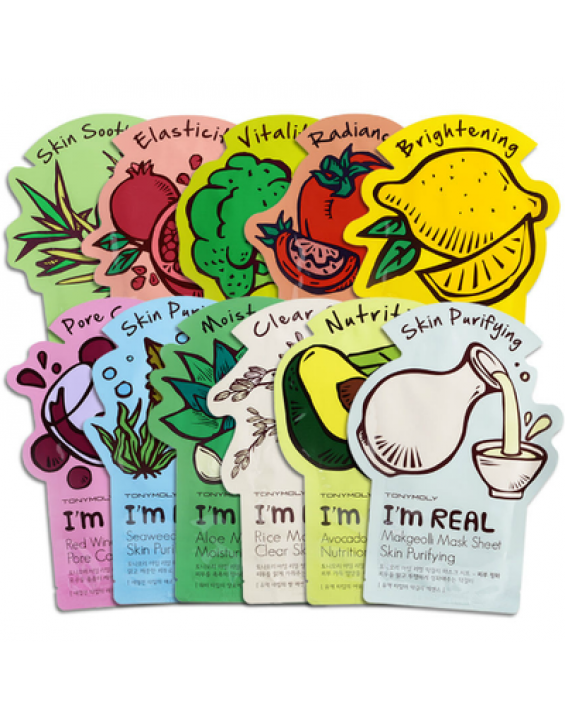 TONYMOLY Máscara Facial Sheet Mask I'm Real