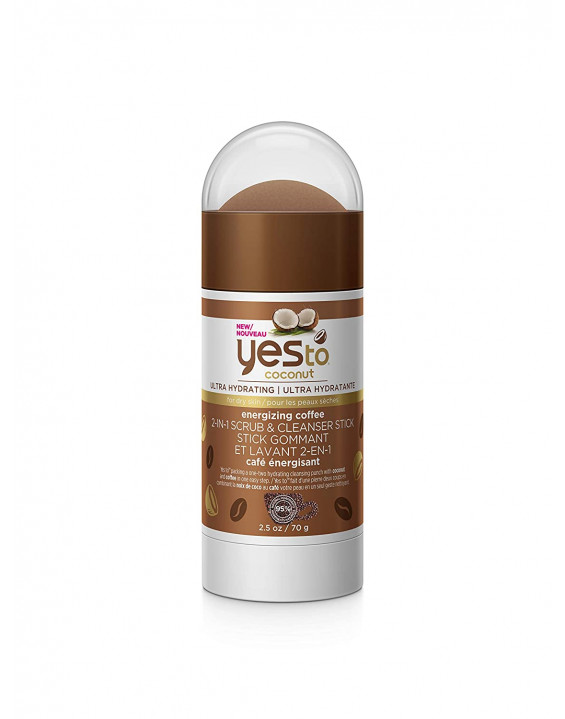 Yes To Coconut Esfoliante Facial Ultra Hidratante 2 em 1 com Café e Coco
