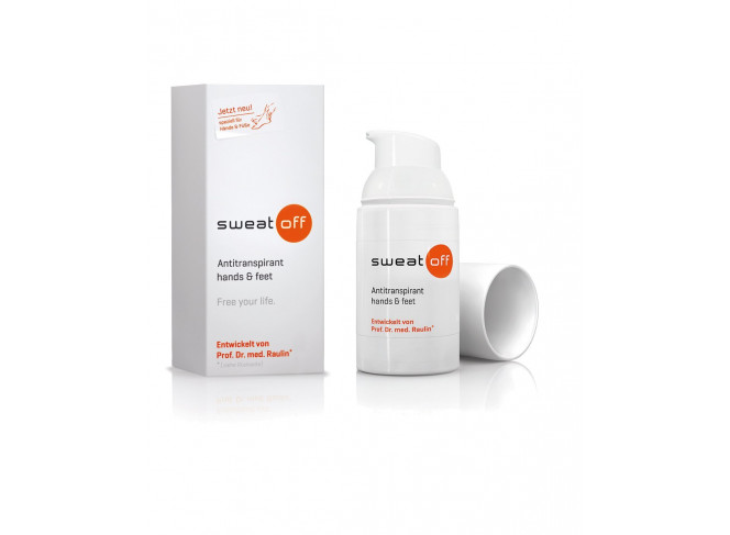 Sweat-off Antitranspirante para Mãos e Pés Sweat-off Antitranspirante para Mãos e Pés