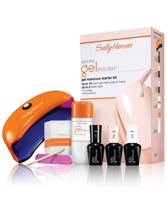 Sally Hansen Kit Salon Gel Polish para Unhas de Gel