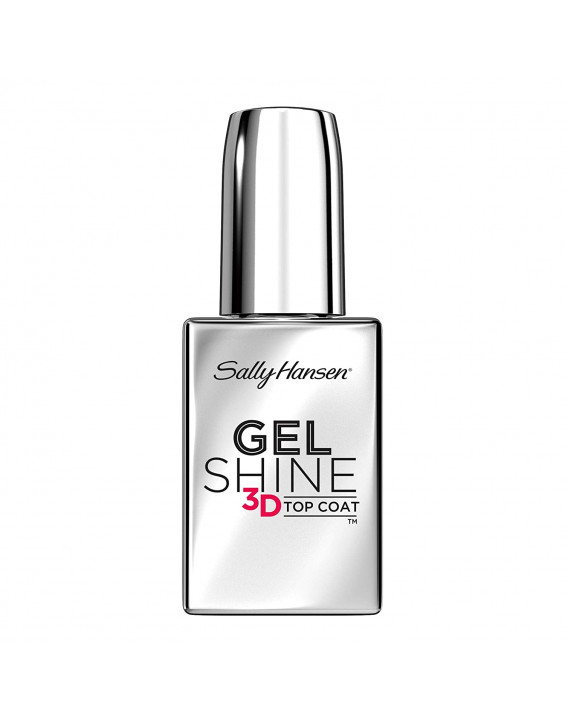 Sally Hansen Esmalte Finalizador Efeito Brilho Top Coat Gel Shine 3D Sally Hansen Esmalte Finalizador Efeito Brilho Top Coat Gel Shine 3D