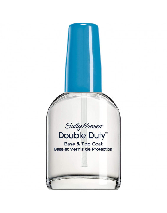 Sally Hansen Base Fortalecedora e Top Coat Finalizador Double Duty 2 em 1 Sally Hansen Base Fortalecedora e Top Coat Finalizador Double Duty 2 em 1