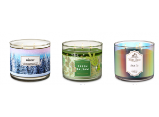 Bath & Body Works Vela Aromática 3-Wink (Modelos)