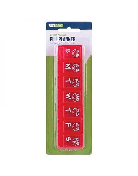 Ezy Dose Porta-Remédios Dias da Semana 