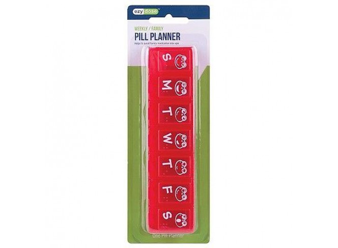 Ezy Dose Porta-Remédios Dias da Semana 