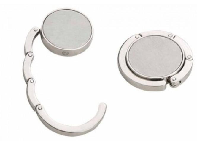 Gancho Dobrável Metal Portátil para Bolsas