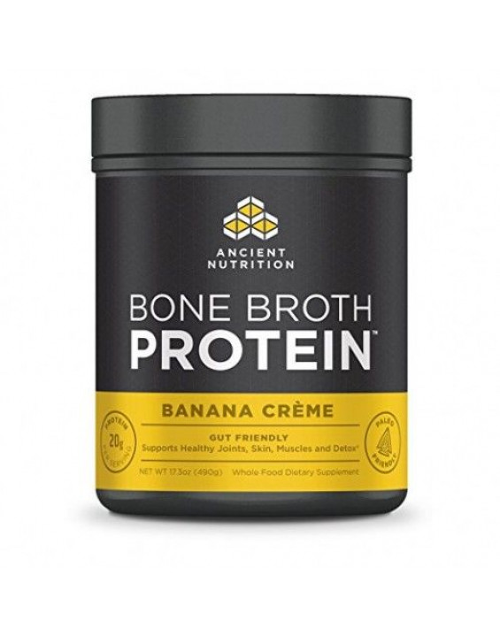 Ancient Nutrition Whey Protein Bone Broth Sabor Banana Creme