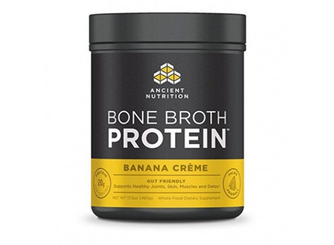 Ancient Nutrition Whey Protein Bone Broth Sabor Banana Creme