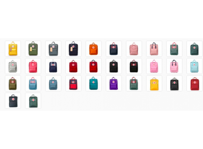 Mochila Escolar Kanken Inspired (Cores)