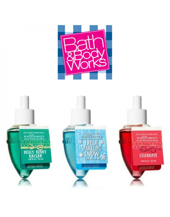 Bath & Body Works Refil Essência Wallflowers (Fragrâncias)