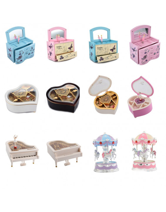 BYDI Caixinha de Música para Acessórios (Modelos)