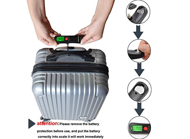 Gancho Eletrônico Para Pesar Malas