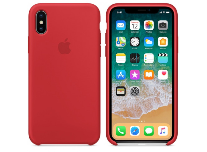 Apple Capa de Silicone para iPhone X XS MAX e XR Original (Cores)