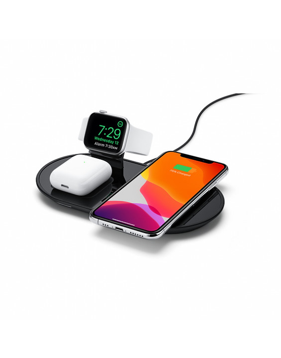 Estação de Carga mophie 3-in-1para iPhone, Apple Watch e Airpods