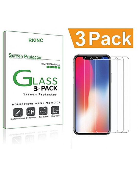 Película de Vidro iPhone X Máxima Aderência (Kit com 3)