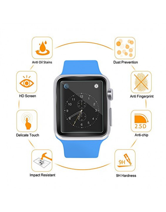 Película Protetora para Apple Watch - 2 Pack 