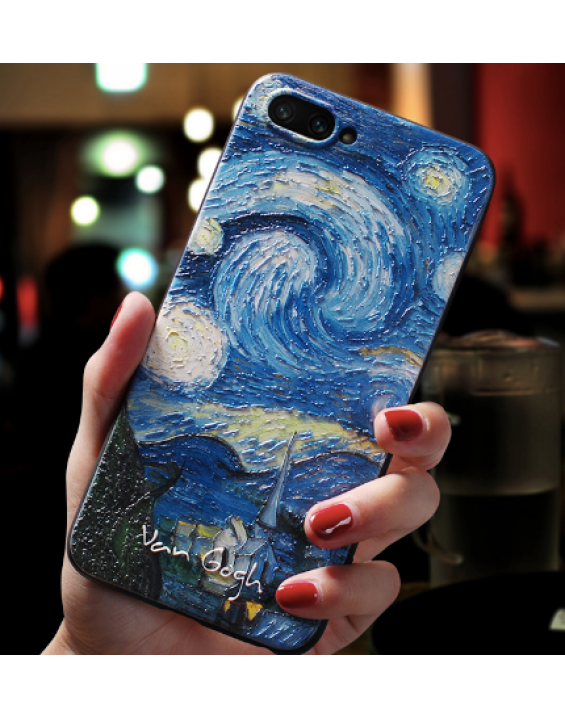 Capa de Celular Van Gogh Starry Night Capa de Celular Van Gogh Starry Night