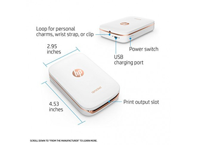 HP Sprocket Impressora de Fotos Portátil HP Sprocket Impressora de Fotos Portátil