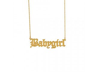 Colar Babygirl Folheado a Ouro 14K
