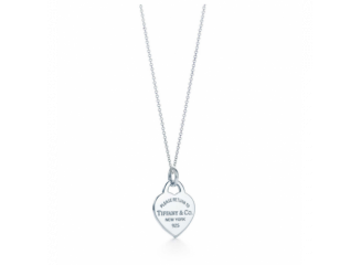 Tiffany & Co. Heart Tag Charm and Chain