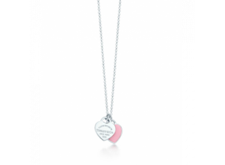 Tiffany & Co. Mini Double Heart Tag Pendant