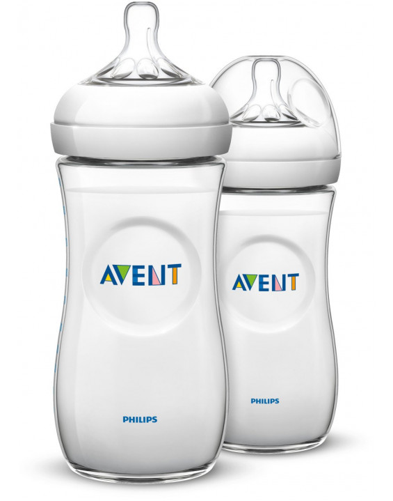 Phillips Avent Kit Mamadeira Transparente 325ml (Contém 2)