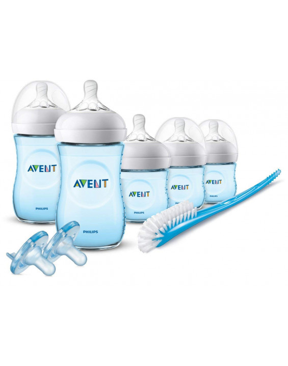 Phillips Avent Kit Presente Mamadeiras Baby Bottle Azul (8 Peças)