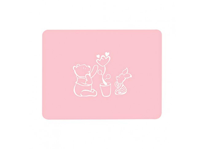 LaBelleV Kit Jogo Americano e Babador de Silicone Ursinho Pooh Rosa LaBelleV Kit Jogo Americano e Babador de Silicone Ursinho Pooh Rosa