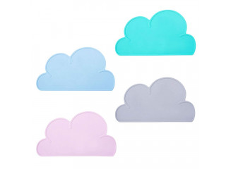 Standard Jogo Americano de Silicone Nuvem (Cores)