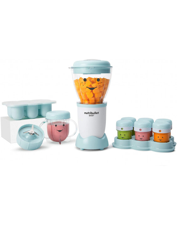 NutriBullet Kit Completo Baby NBY-50100 para Preparo de Papinhas