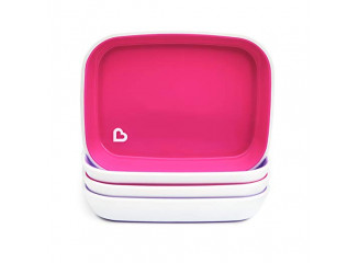 Munchkin Kit Prato Rosa e Roxo (4 Peças)
