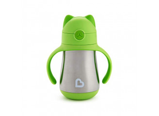 Munchkin Copo Térmico Infantil Cool Cat Verde