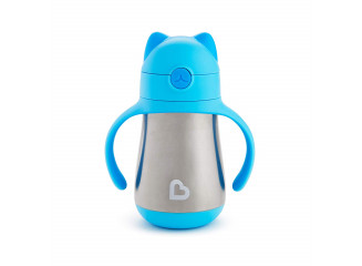 Munchkin Copo Térmico Infantil Cool Cat Azul