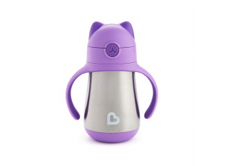 Munchkin Copo Térmico Infantil Cool Cat Roxo