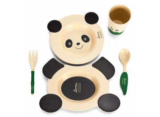 Coocootsa Kit Alimentação Urso Panda Eco-Friendly