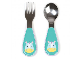 Skip Hop Kit Talheres Zoo Unicórnio