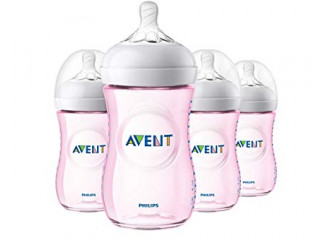 Phillips Avent Kit Mamadeira Rosa 260ml (Contém 4)